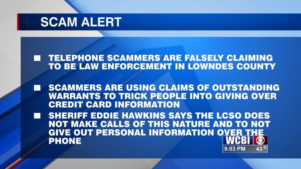 Lcso Warns Of Scammers Claiming To Be Law Enforcement