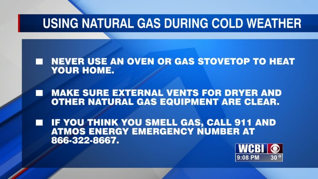 Cold Weather May Impact The Amount Of Natural Gas You Use