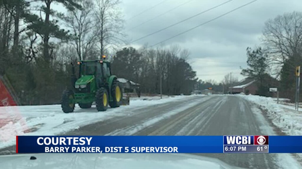 Icy Road Challenges: County Supervisors Work To Clear Roads