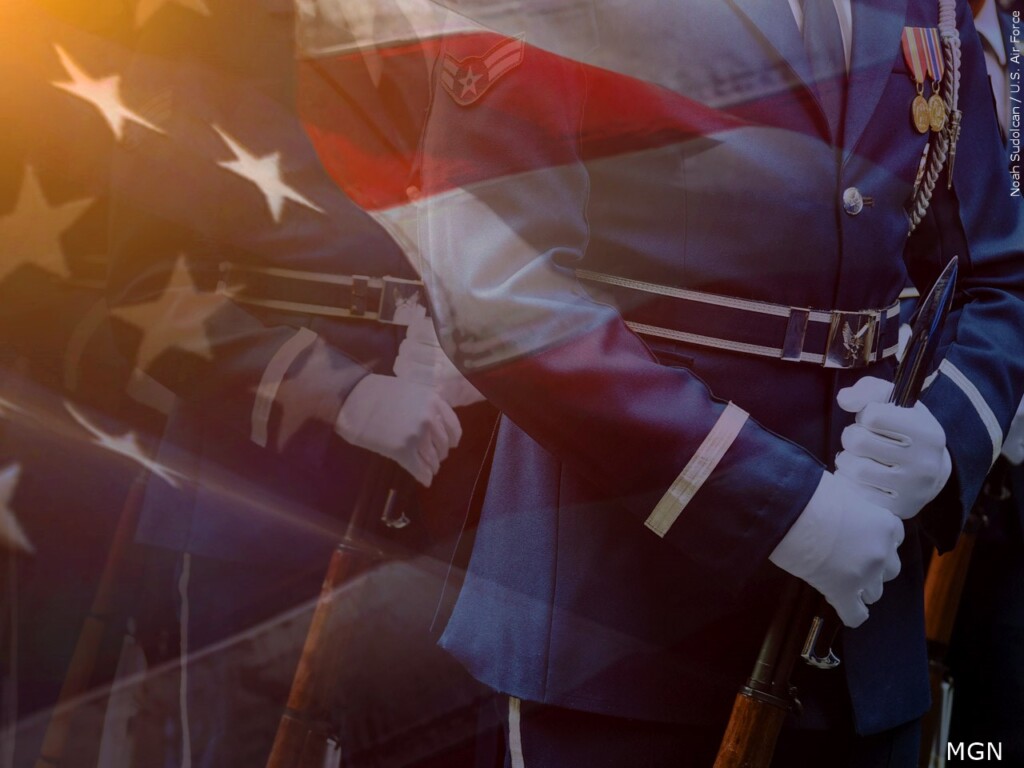 veterans patriots America honor flags military