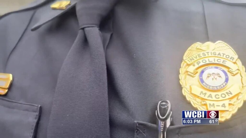 Officer Makes History As Macon Pd's 1st Woman Investigator