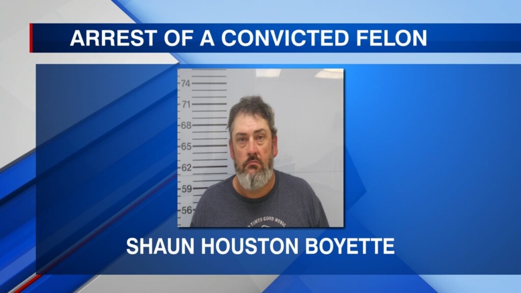 Lafayette County Sheriff's Office Arrest Convicted Felon