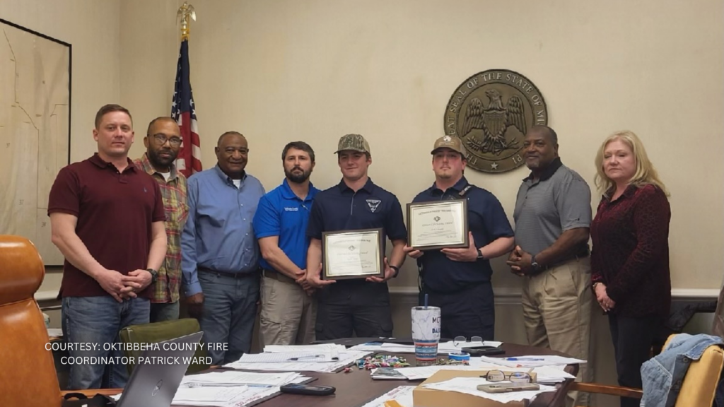 Oktibbeha Co. supervisors honor firefighters for life-saving actions