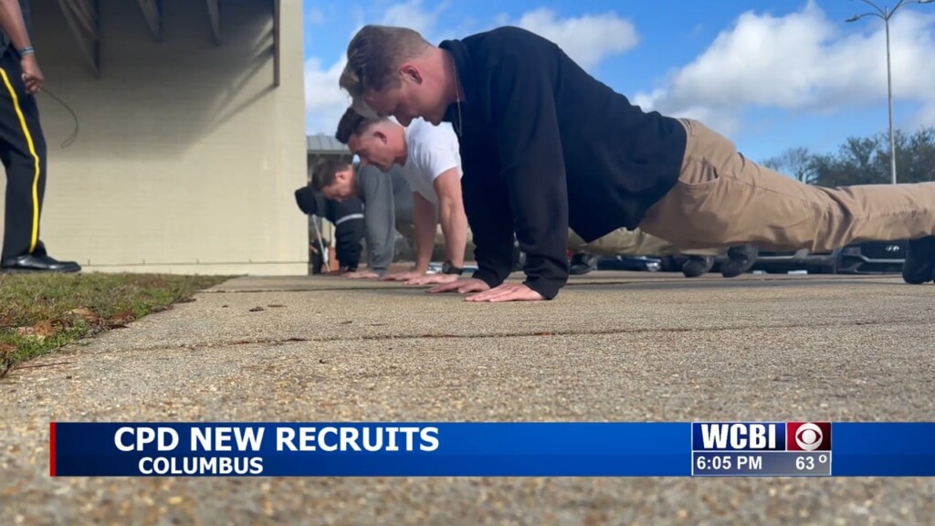 Columbus Pd Gets Ready For New Recruits