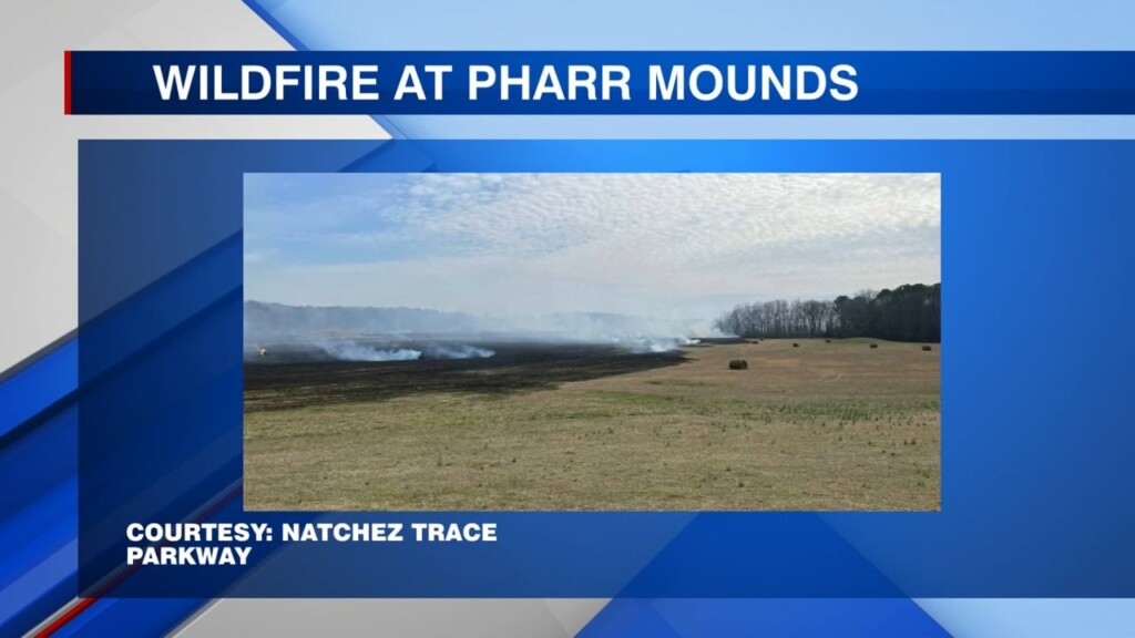Part Of Natchez Trace Parkway Closed Due To A Wildfire