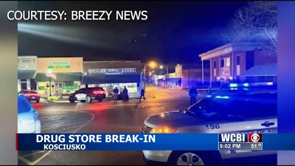 Man Breaks Into Pickle’s Drug Store In Kosciusko