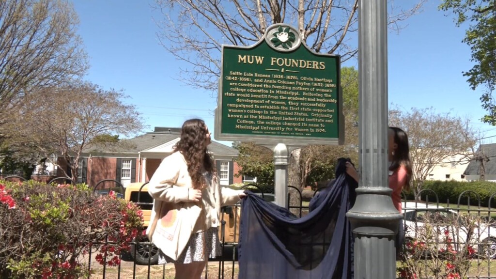 New Marker At Muw Recognizes University's Founding Mothers