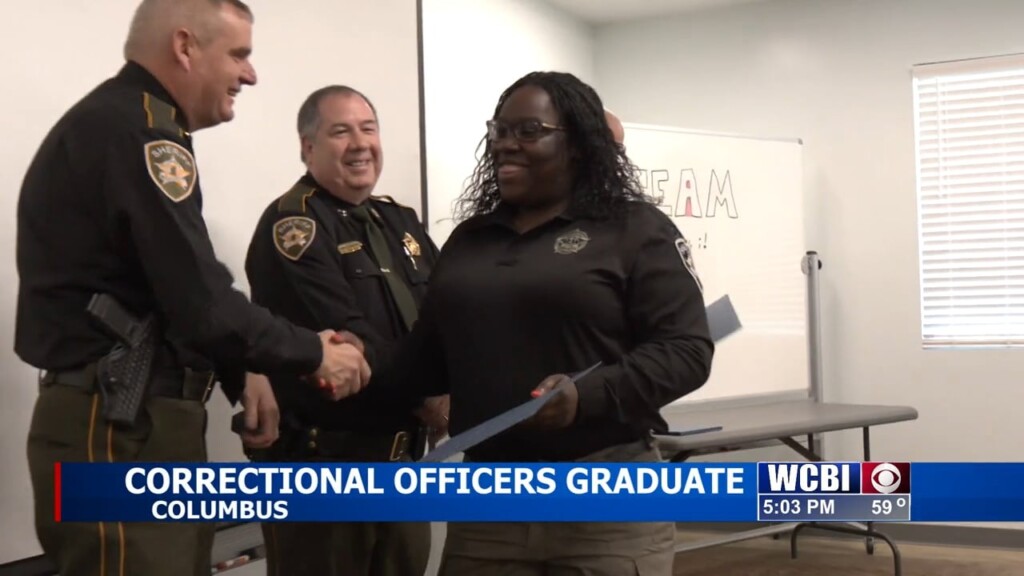 Lowndes Co. Sheriff's Office Graduates 13 New Correctional Officers