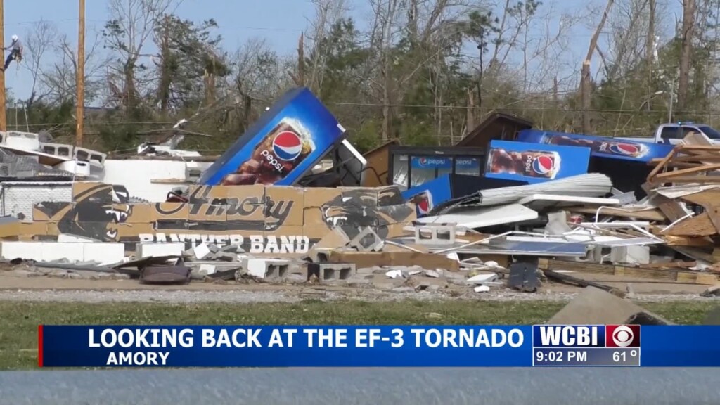 Amory Continues To Recover From Ef 3 Tornado One Year Later