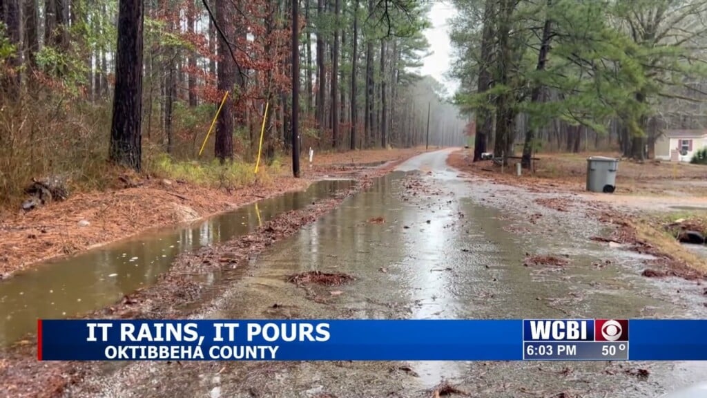 Watch For Water: Heavy Rains Leave Debris, Water On Roads