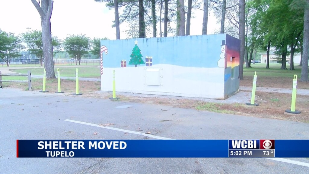 Tupelo Storm Shelter Relocates