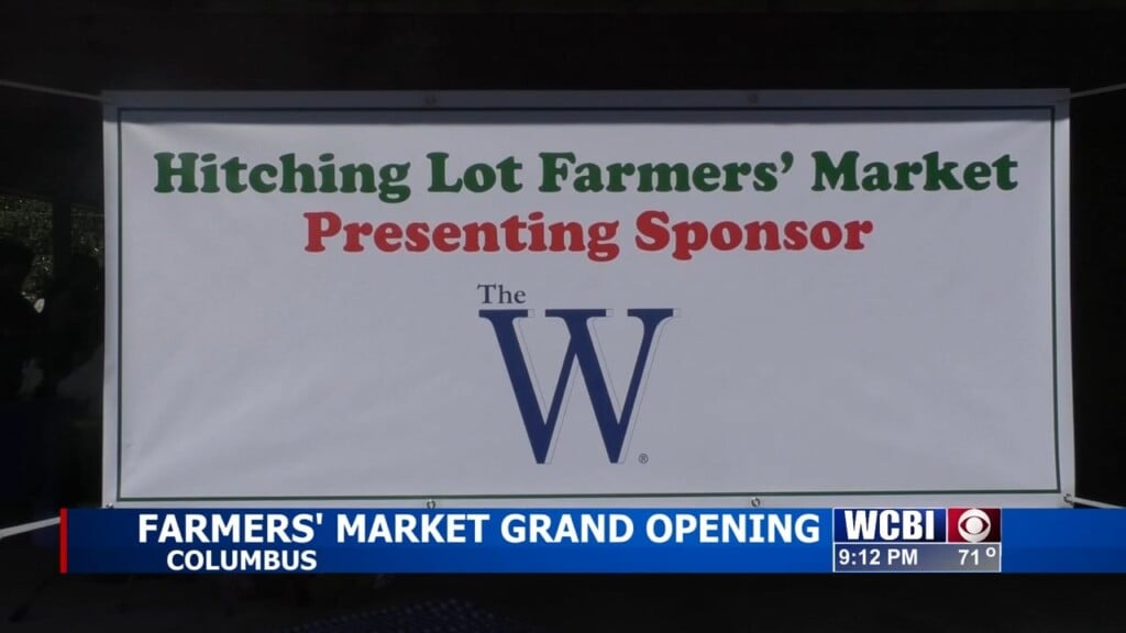 Hitching Farmer's Market Hosts Grand Opening