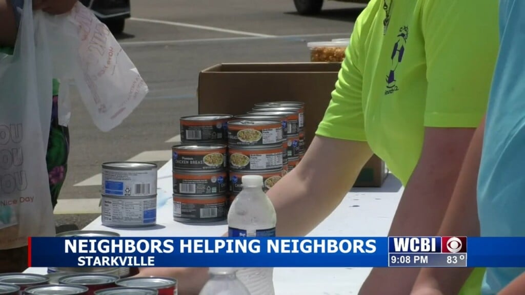 Starkville Strong Adds Essential Items To Their Food Drive