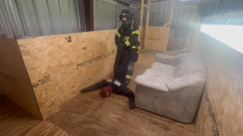 Starkville firefighters get creative with new training space