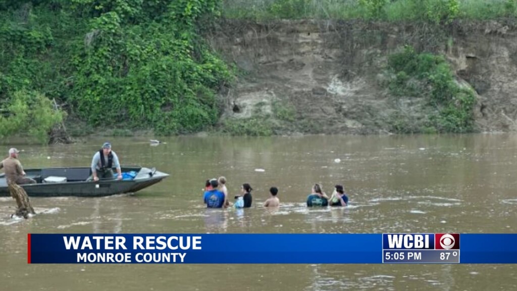 Monroe County Deputies, Mdwfp Officer Save Stranded Swimmers