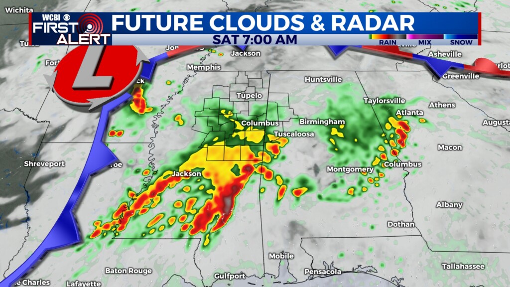 Showers and storms finish the week - Home - WCBI TV | Telling Your Story