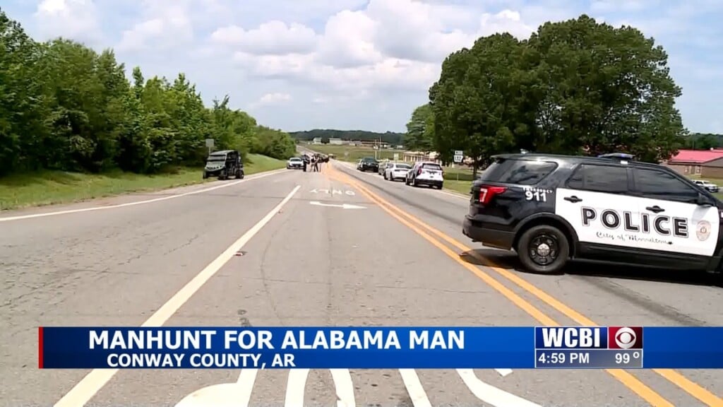 Manhunt For Alabama Man Ends With Arrest In Arkansas