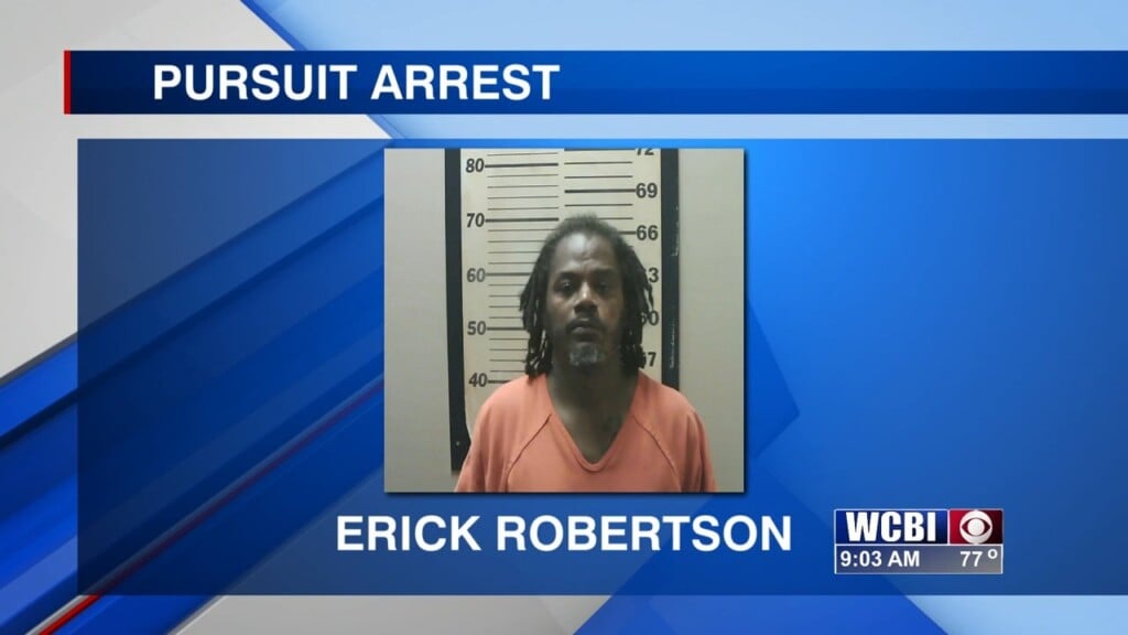 A Man Has Been Arrested In Oktibbeha County Following A Pursuit Friday.