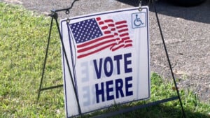 Voting Sign