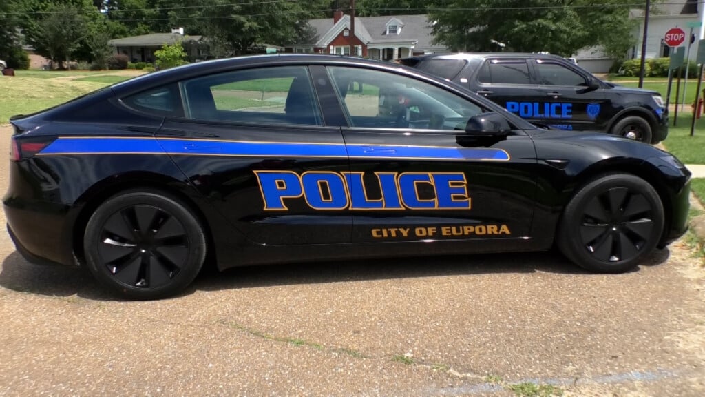 Eupora PD powers up: Deploys state's first Tesla patrol car
