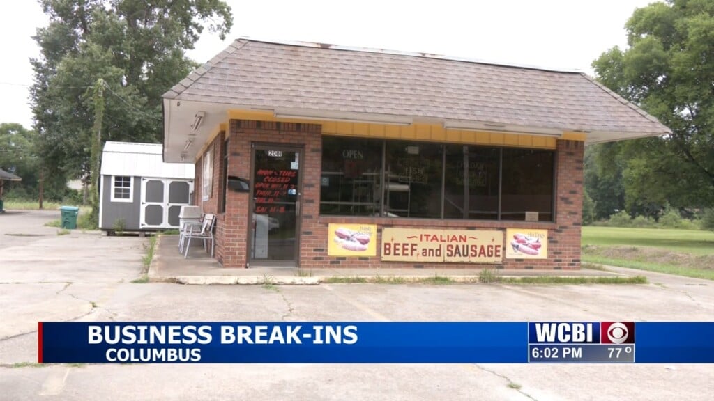 Burglars Hit Three Different Small Businesses In Columbus