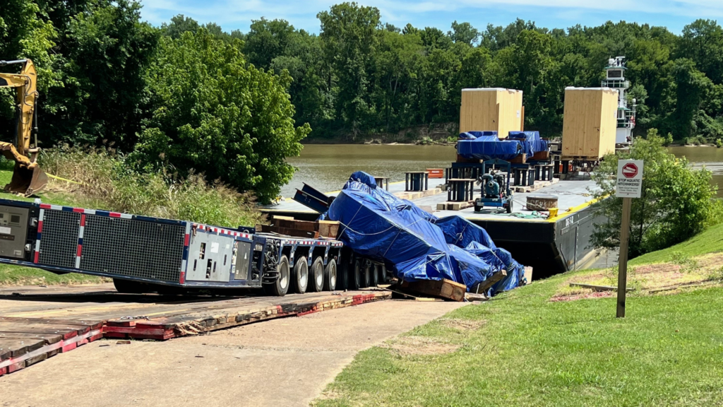 Leroy's Landing boat ramp closed after industrial accident