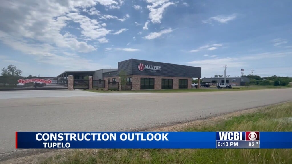 Tupelo Businessman Says Construction Business Rings Strong Here