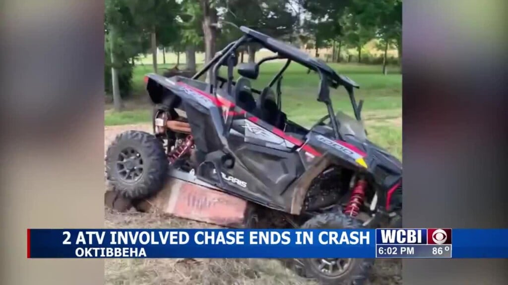Two ATVs involved in chase ends in crash