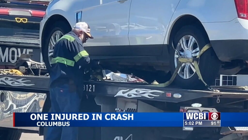 Crash Leaves One Person Injured On Highway 45 In Columbus
