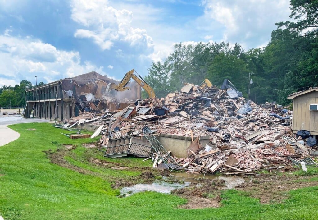 Demolition begins on EMCC's main campus in Scooba