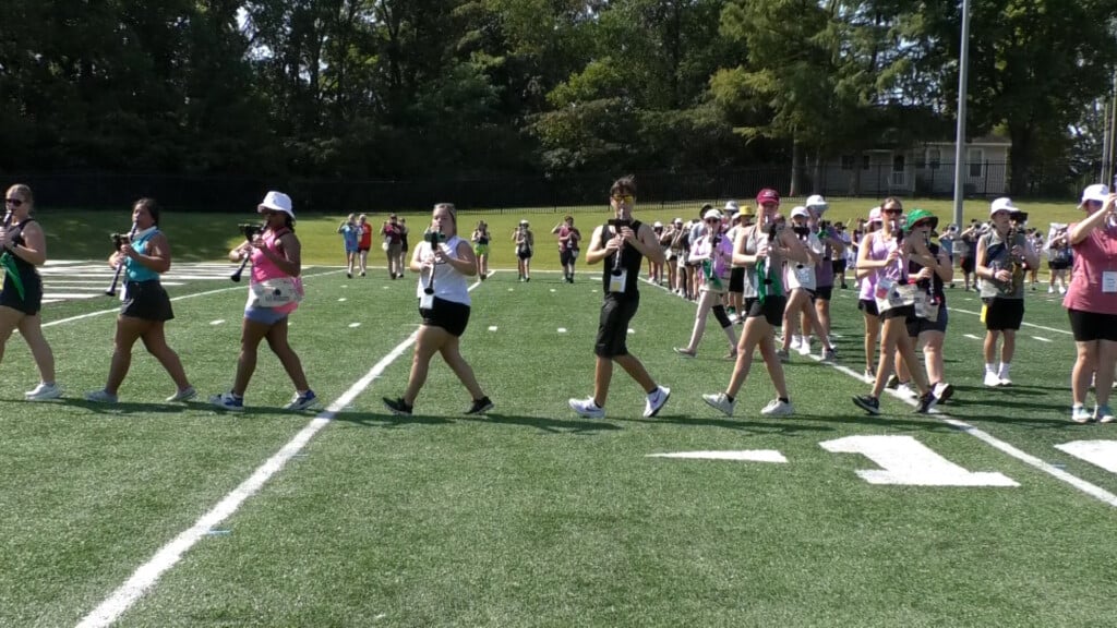 Famous Maroon Band gets ready for football season