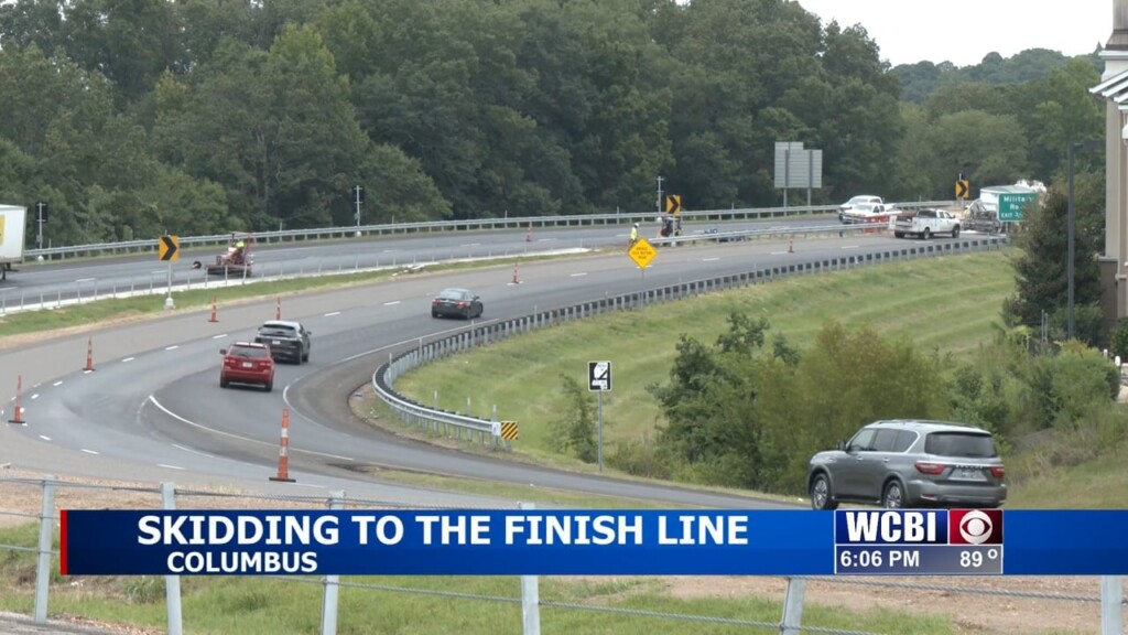 Newly Resurfaced Portions Of Highway 82 Getting A Topcoat