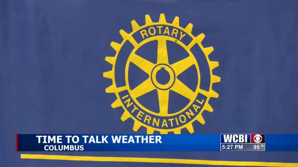 Meteorology 101: Chief Isaac Williams Speaks At Columbus Rotary