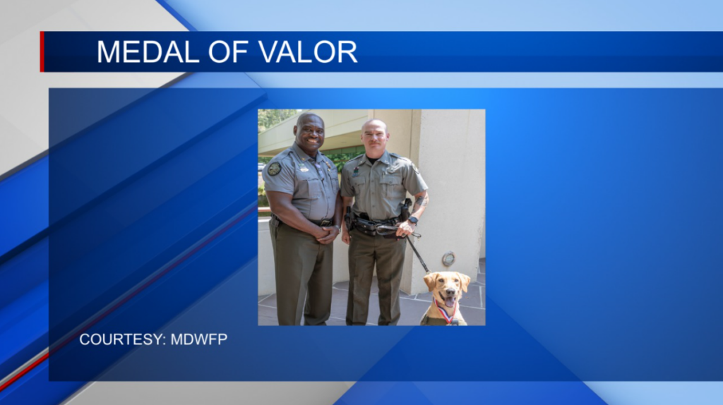 K9, game warden honored for finding missing Monroe County kids