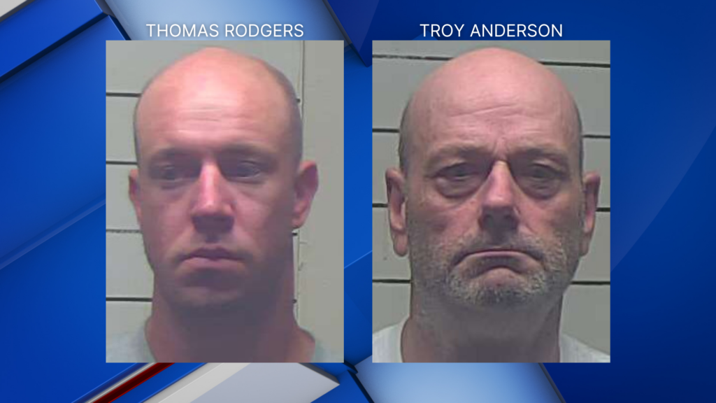 Two men arrested after police reportedly discover meth