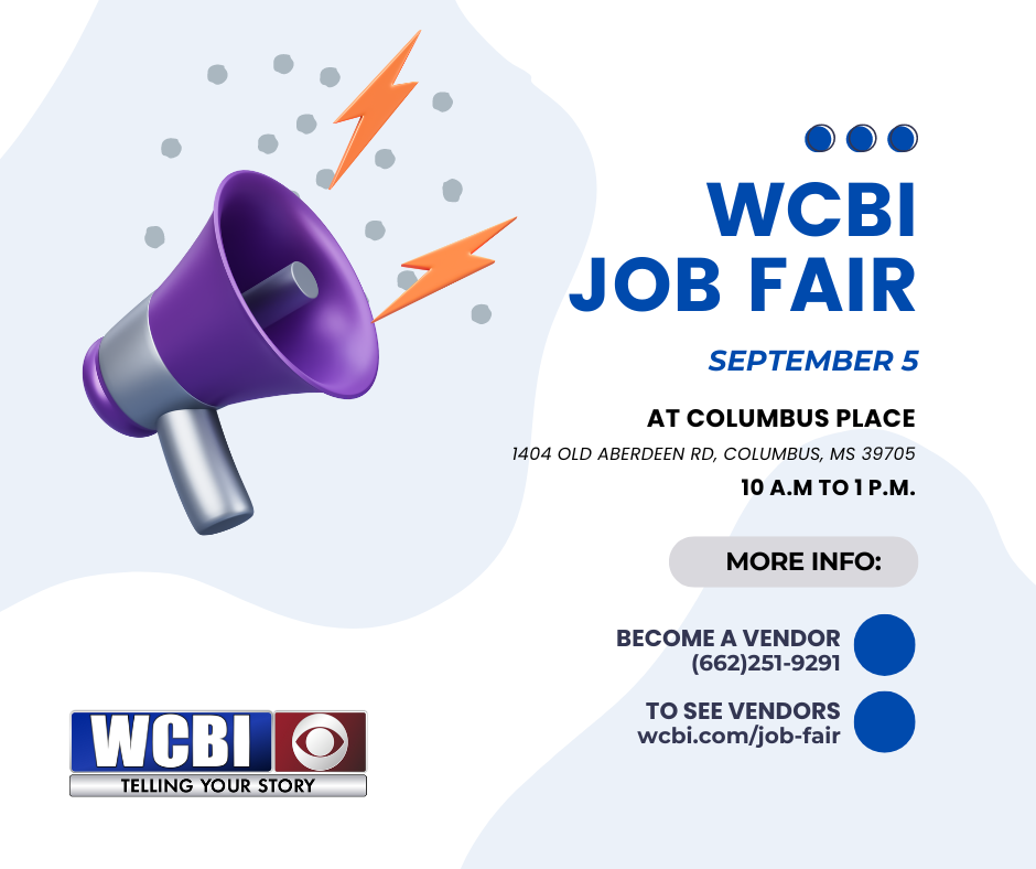 WCBI Job Fair September 5 at Columbus Place