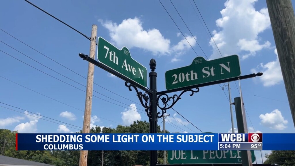 Columbus City Leaders Plan To Brighten Lights Along 20th Street N.