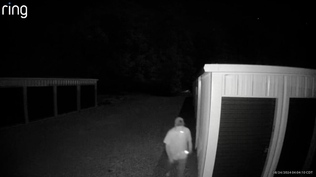 Person wanted after reported storage burglary in Calhoun Co.