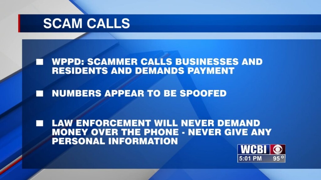 West Point Pd Issues Scam Alert