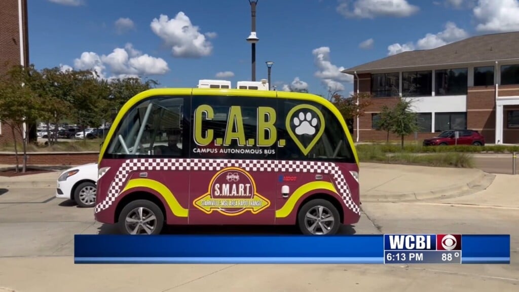 No Driver Smart Bus Arrives On Msu Campus In Starkville