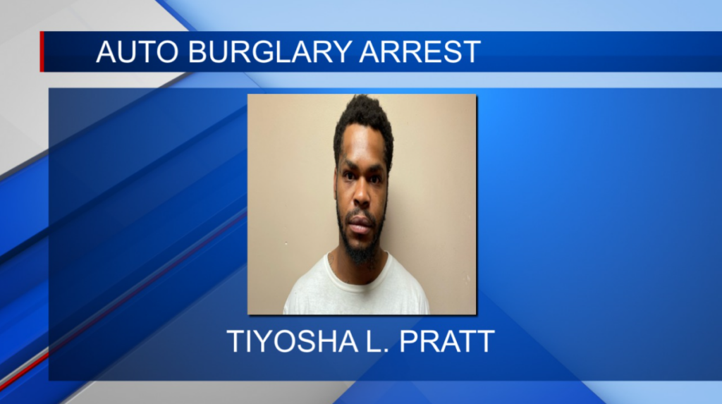 Nettleton man charged with vehicle burglary in Tupelo