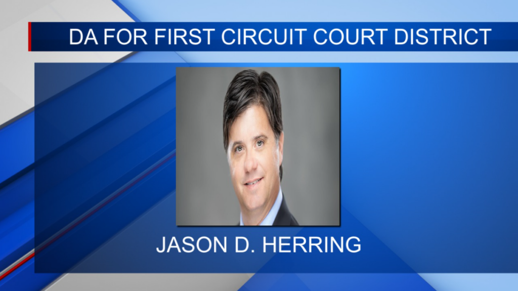 Jason D. Herring, new District Attorney for First Circuit Court District