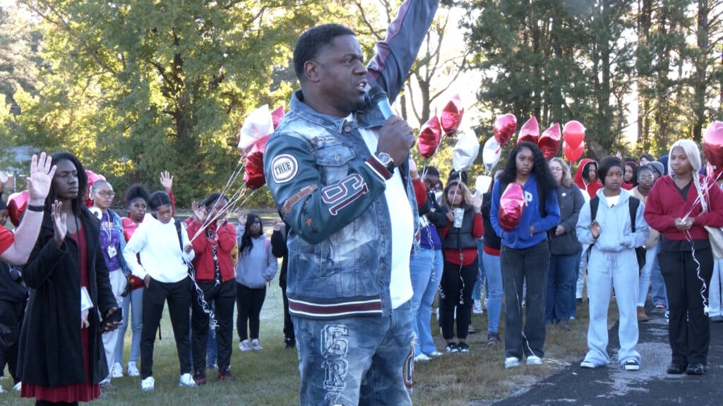 Columbus High holds ceremony in memory of classmate Marquez Carter Jr.