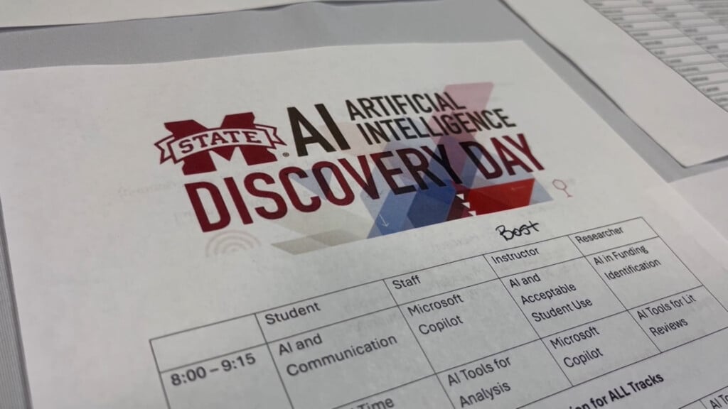 MSU hosts "AI Discovery Day" on campus in Starkville