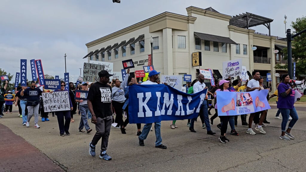 Womens Rights March In Street