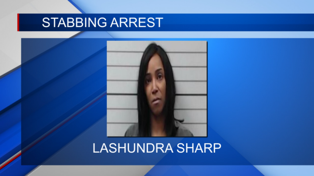 Woman accused of stabbing a man in Lee Co.