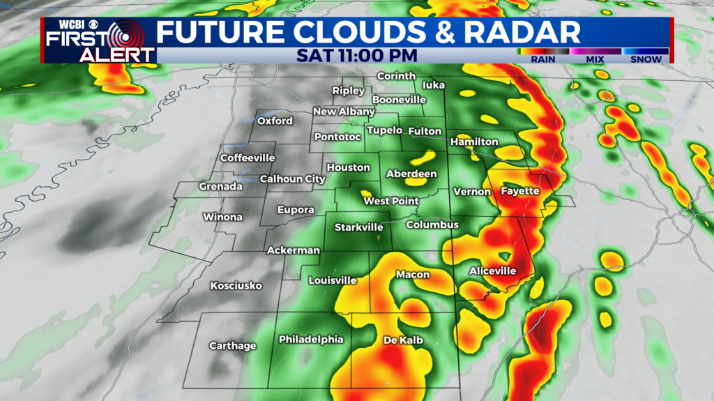 Severe storms Saturday night - Home - WCBI TV | Telling Your Story