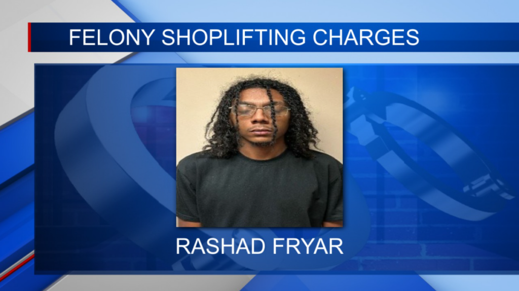 Ripley man charged with felony shoplifting in Tupelo