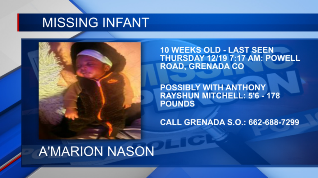 MHP in search of a missing infant in Grenada