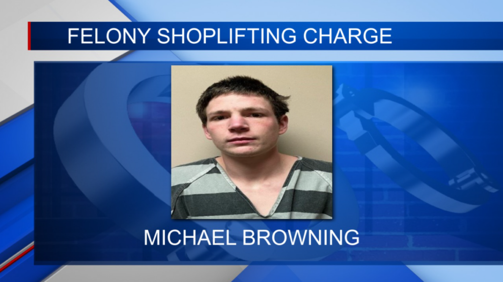 Man arrested and charged with felony shoplifting in Tupelo